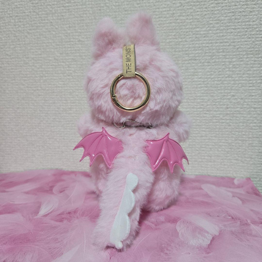 限定品♡ラブブ♡ジモモ♡ドラゴン♡天使♡ピンク♡ネックレス♡ 大人気 Labubu ZIMOMO ラブブ Angel ピンク ドラゴン ジモモ
