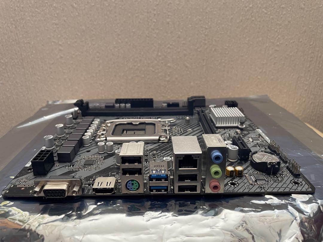 マザーボード ASRock H610M-HVS/M.2R2 DDR4 3200 32GB