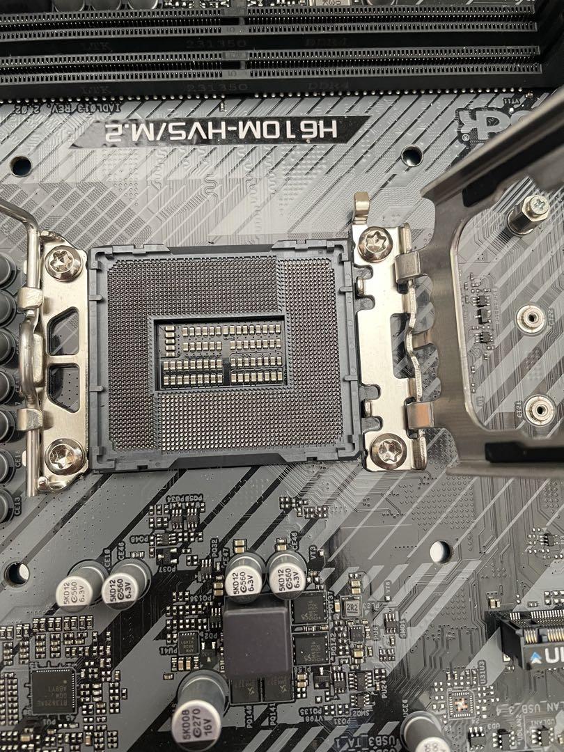 マザーボード ASRock H610M-HVS/M.2R2 DDR4 3200 32GB
