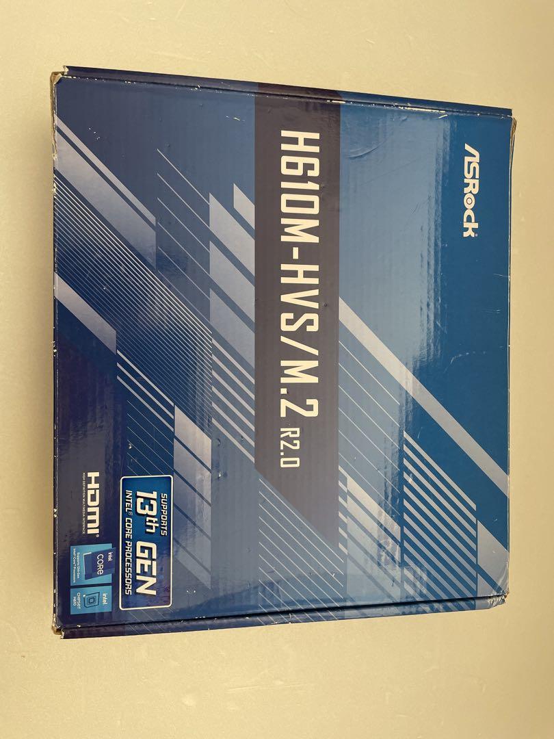 マザーボード ASRock H610M-HVS/M.2R2 DDR4 3200 32GB