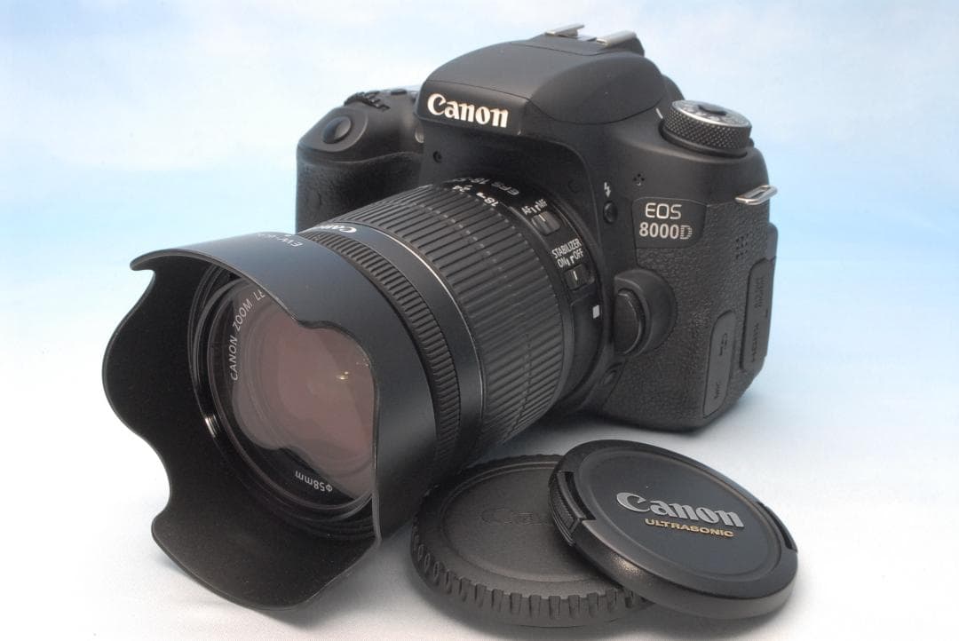 ✨Wi-Fi転送✨キヤノン EOS 8000D 手振れ補正 初～中級 長く使える ✨Wi-Fi転送✨キヤノン EOS 8000D 手振れ補正 初～中級 長く