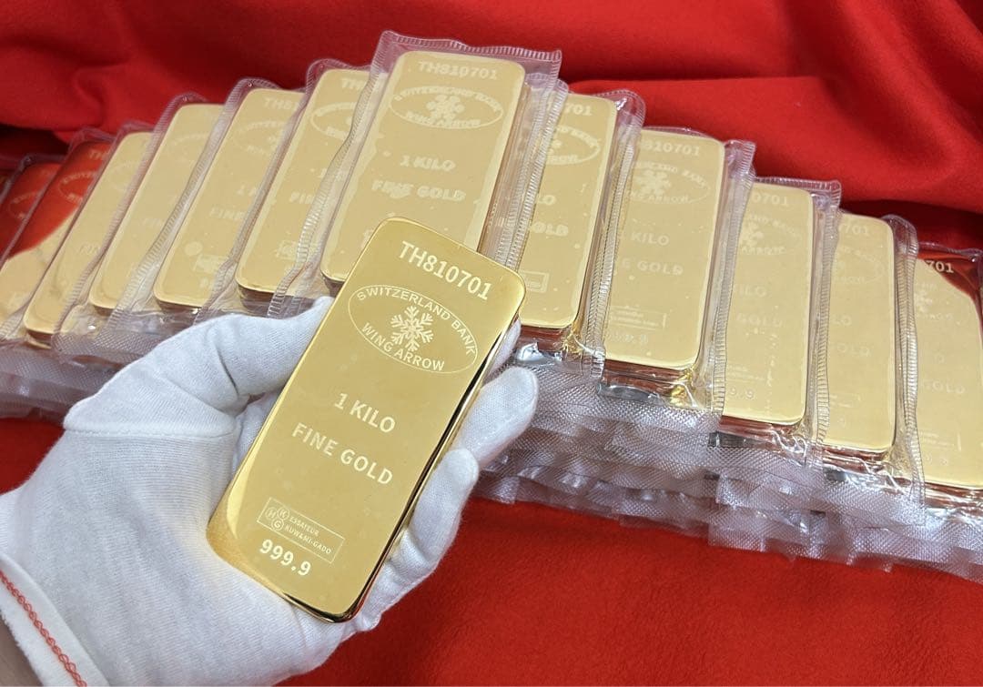 2本セットゴールドバー金塊