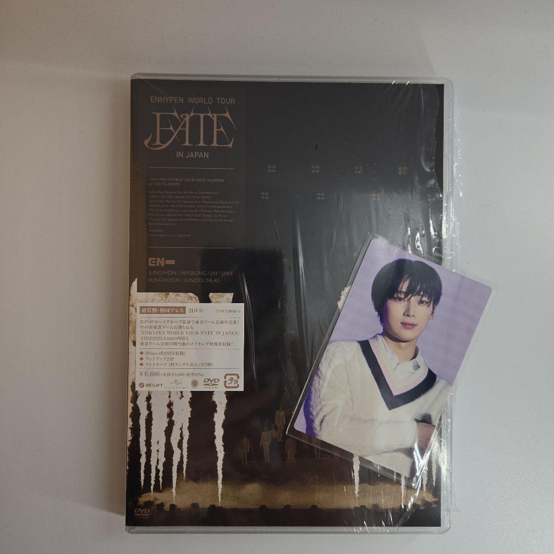 ENHYPEN ソヌ fate in japan トレカ ENHYPEN FATE in JAPAN 通常盤・初回 2DVD トレカ ソヌ