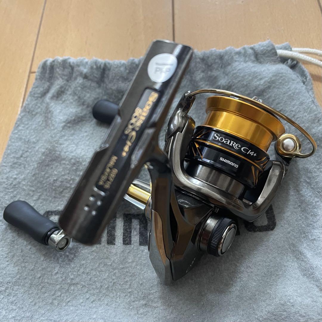 シマノ ソアレci4 500S 廃盤 夢屋ジグ単専用カスタム機