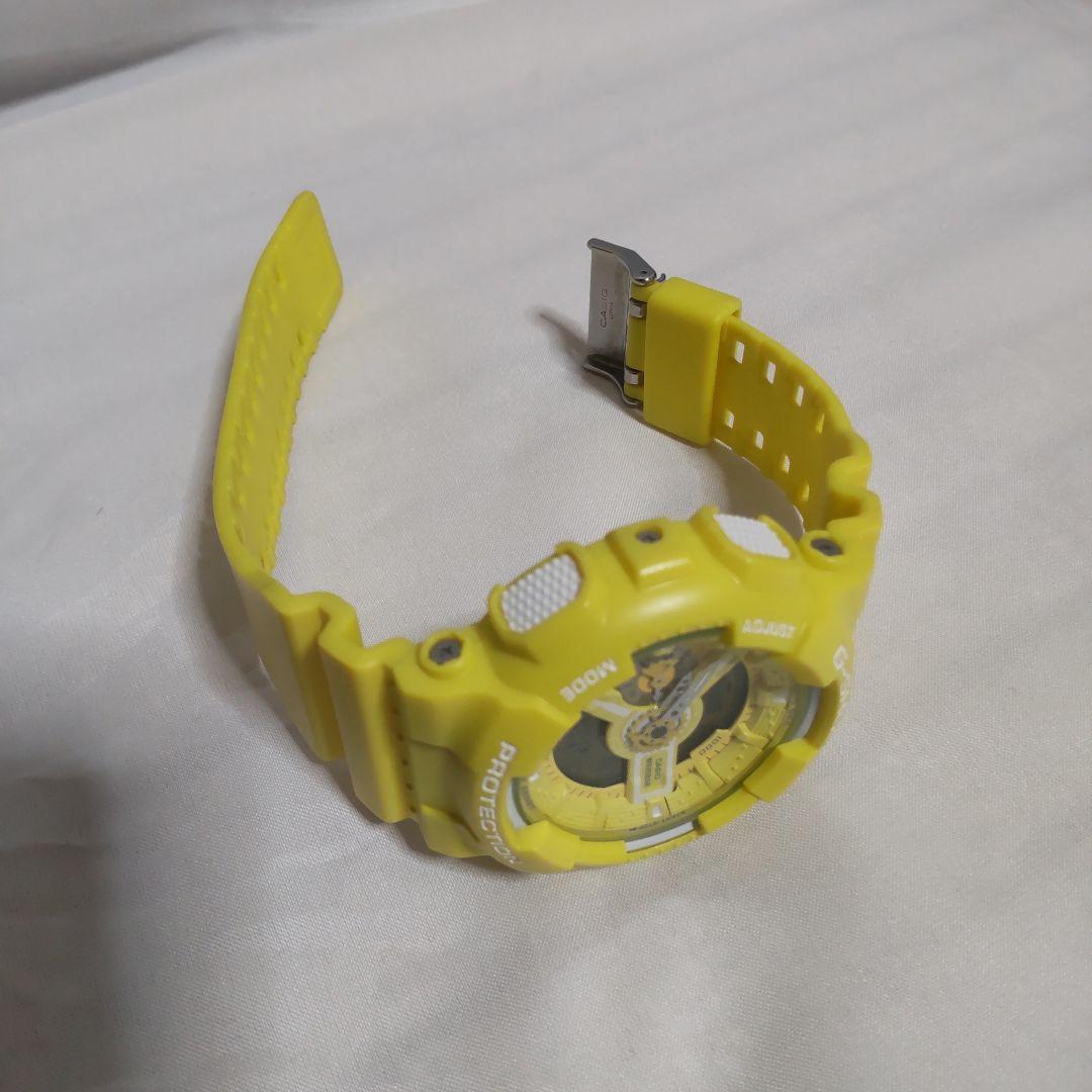 G-SHOCK GA-110BC　黄色　動作確認済 　イエロー　箱付　カシオ