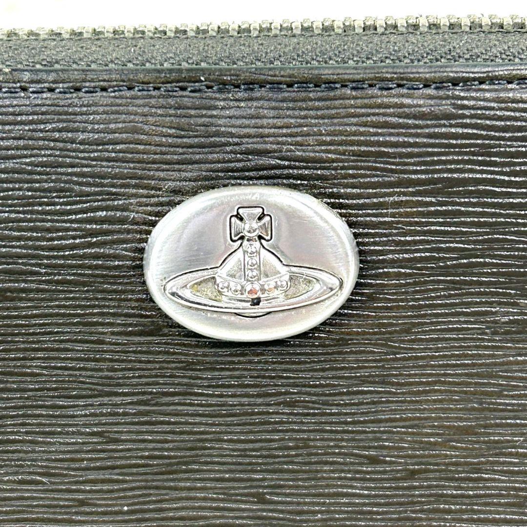 Vivienne Westwood こげ茶　ラウンドファスナー長財布