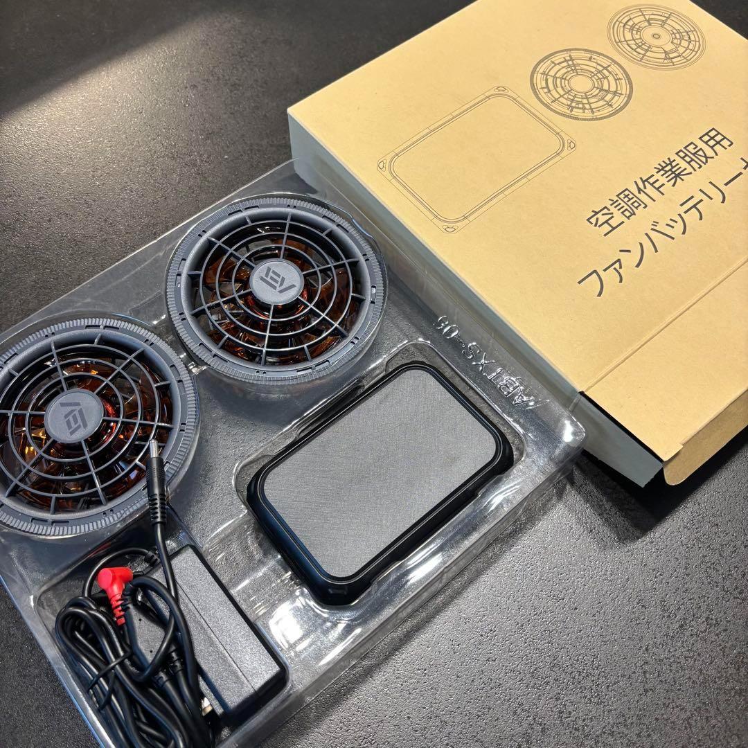 空調作業服 ファンバッテリーセット 43V 30000mAh 大容量 日本製