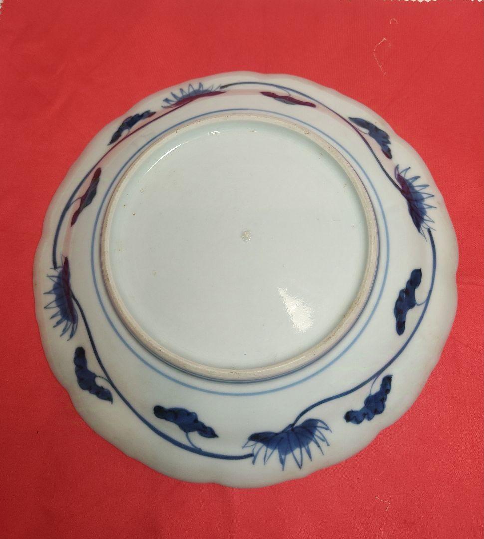 古伊万里 風景画 皿 2枚セット Old Imari ceramics 美術品