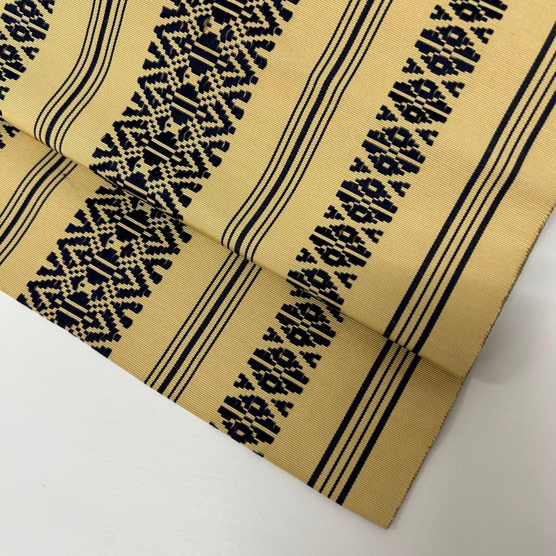 本場筑前博多献上 名古屋帯 博多織 正絹 八寸 MO-8575 - メルカリ