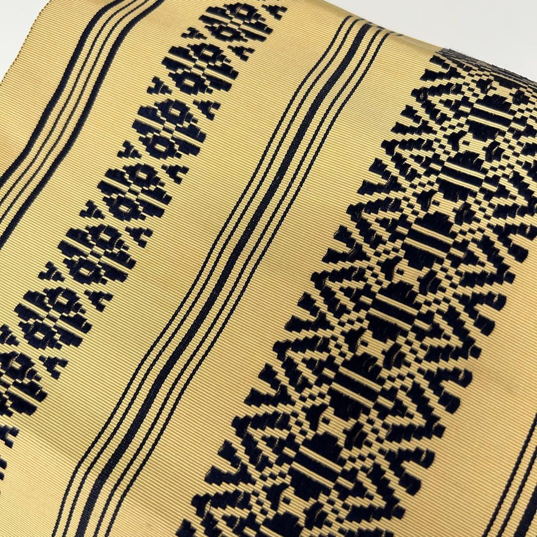 本場筑前博多献上 名古屋帯 博多織 正絹 八寸 MO-8575 - メルカリ