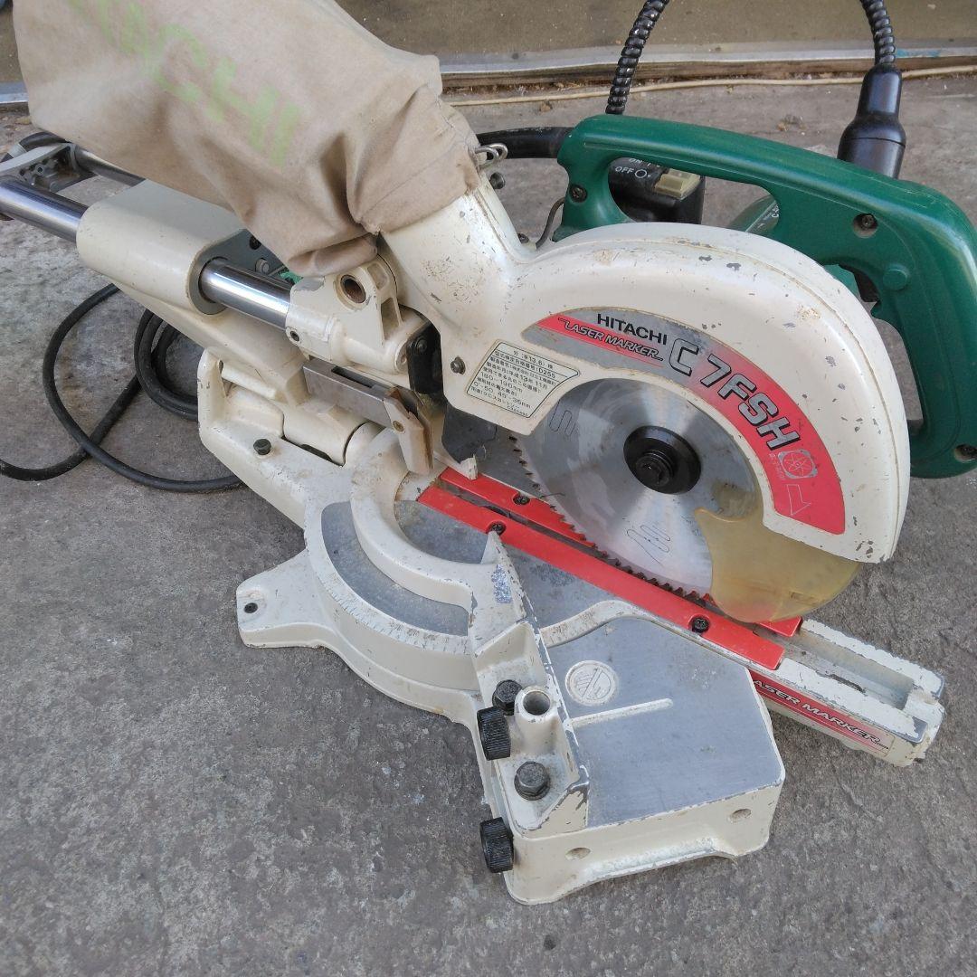 日立工機 C 7FSH 卓上スライドマルノコ 190mm