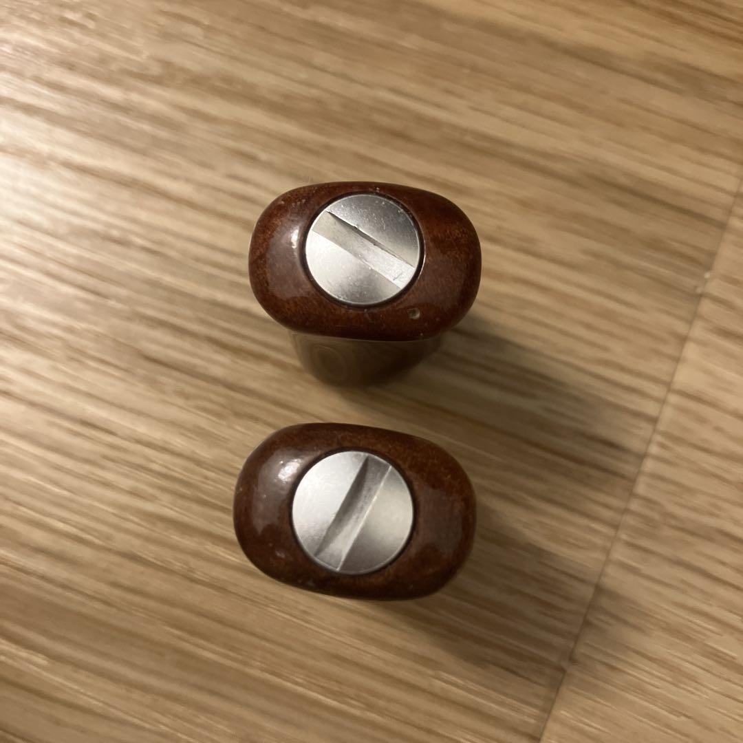 わたらせ樹脂工房　ウッドハンドルノブ　2個セット　左巻き用