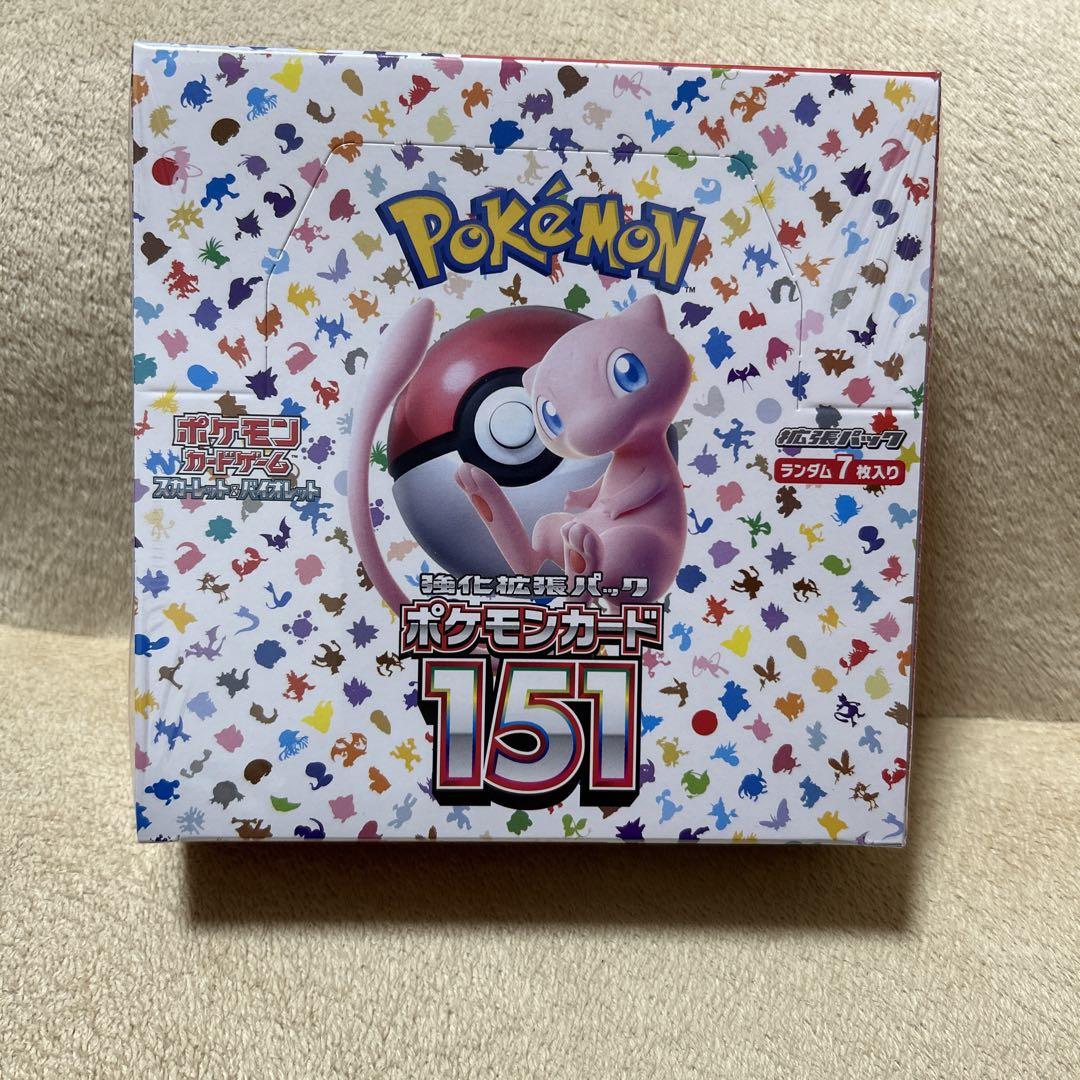 ポケモンカード151BOX シュリンク付