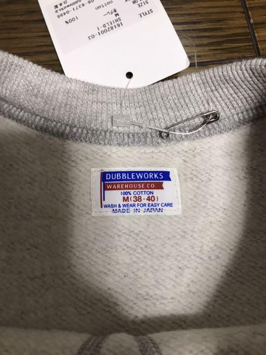 新品 トレーナー M 38 p4VtE-m32104790165 タグ付き warehouse スウェット 人気正規品