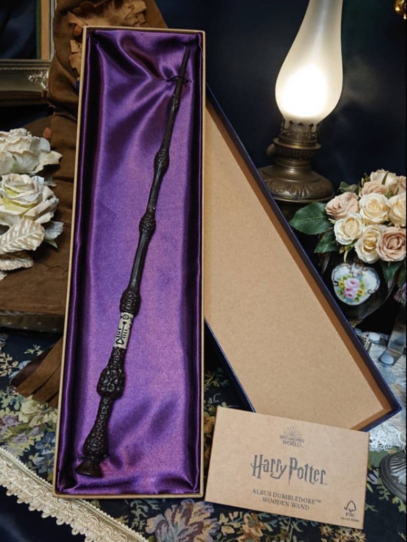 【処分価格☆】ハリーポッター 激レア 完売 木製 ダンブルドア ニワトコ 杖