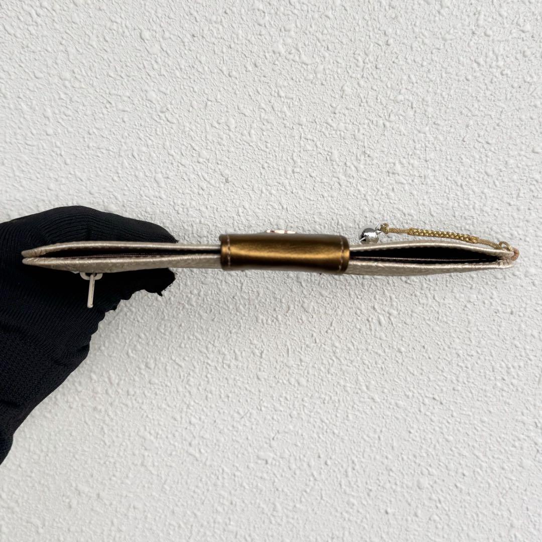 超美品✨京都祇園　香鳥屋　KATORIYA 長財布　型押し　花柄