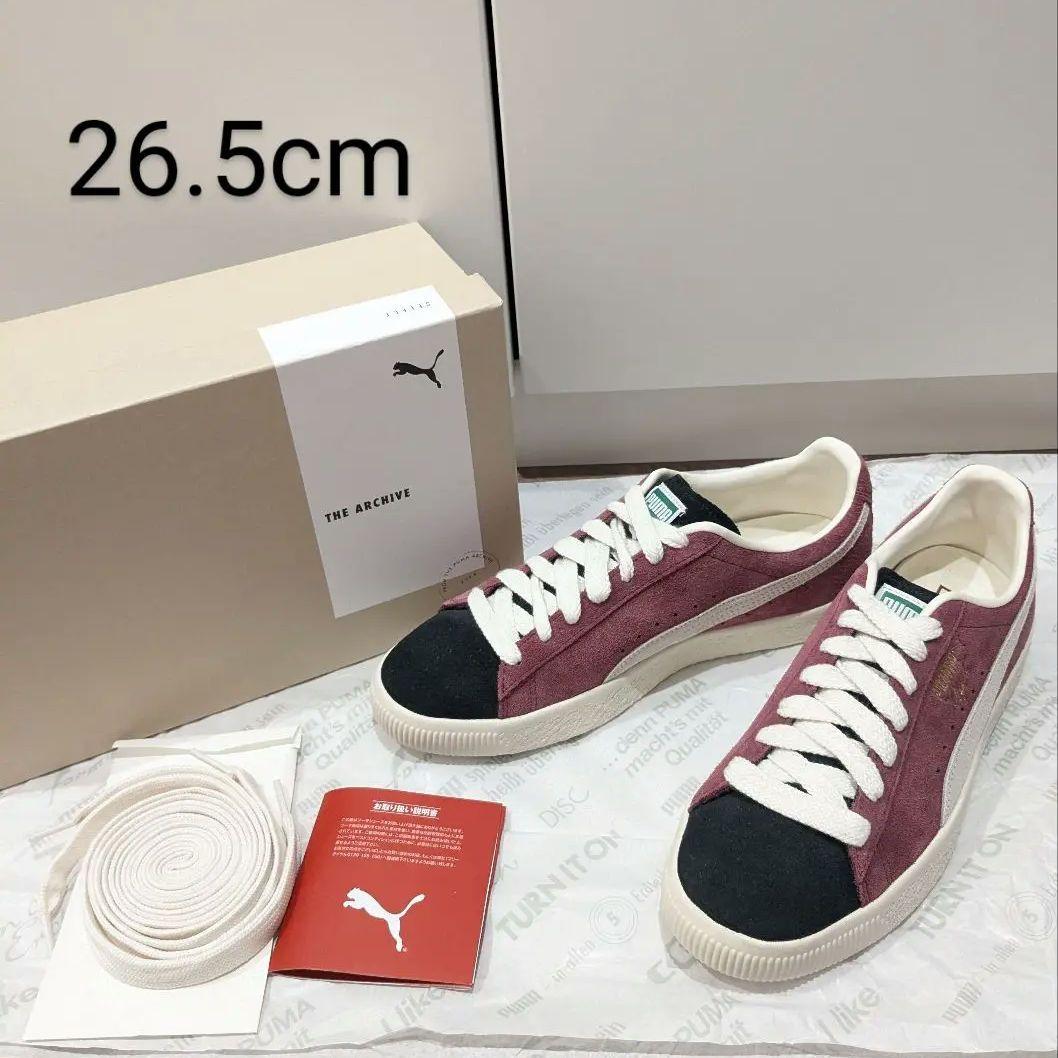 新品 PUMA CLYDE OG 未使用 スニーカー プーマ クライド 天然皮革