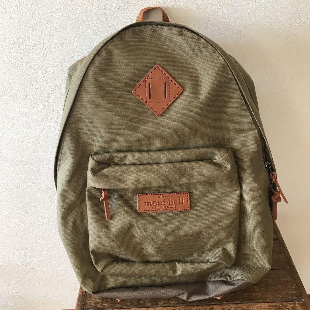 美品　モンベル mont-bell コロラド デイパック リュック　本革　レザー 美品 モンベル mont-bell コロラド デイパック リュック 本革