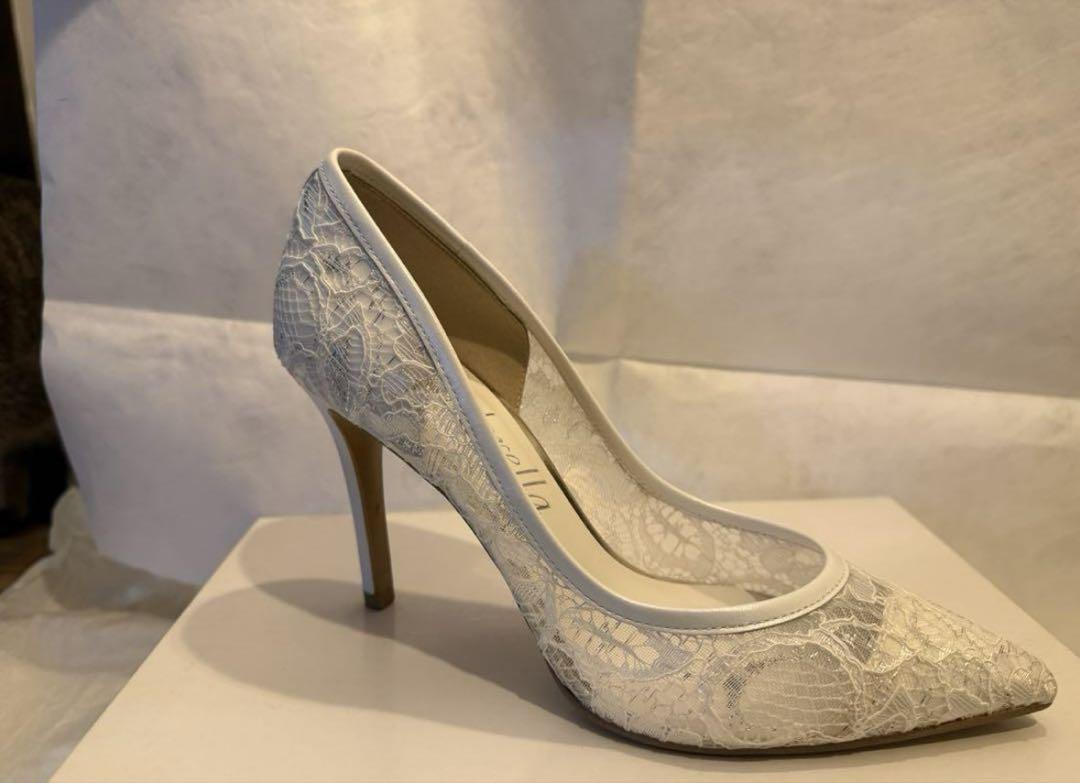 【美品】DIANA Cinderella ブライダルシューズ