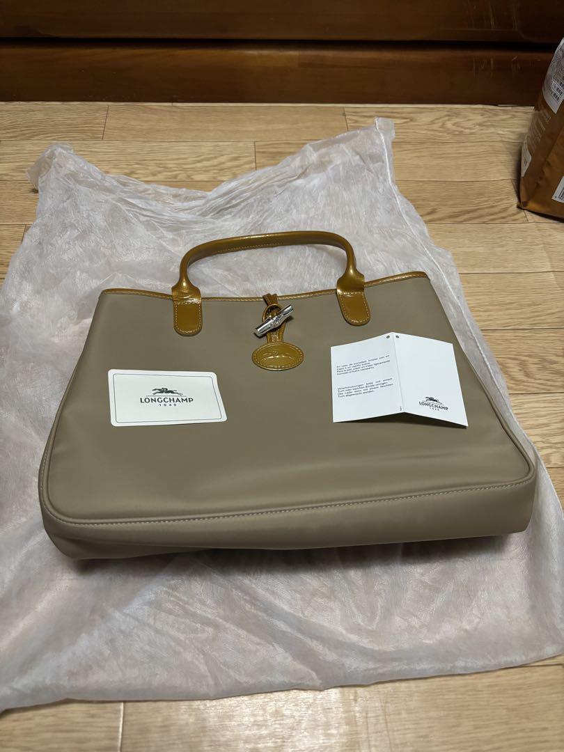 LONGCHAMP SOPHIE ベージュ バッグ