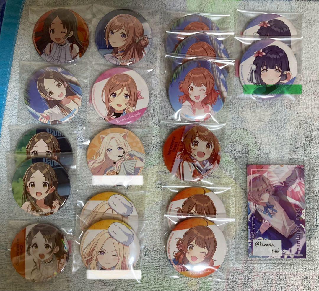 学マス 缶バッジ バラ売り まとめ売り