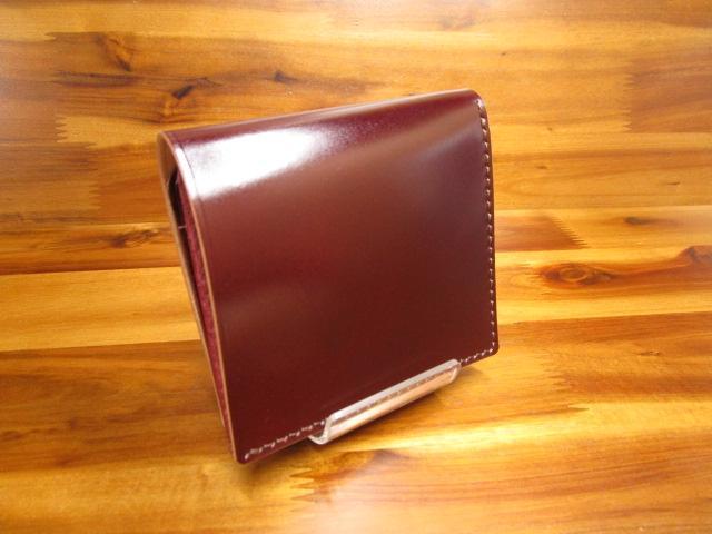 オーダー品　札入れ　コードバン
