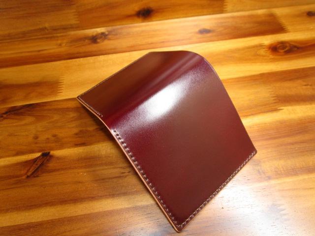オーダー品　札入れ　コードバン