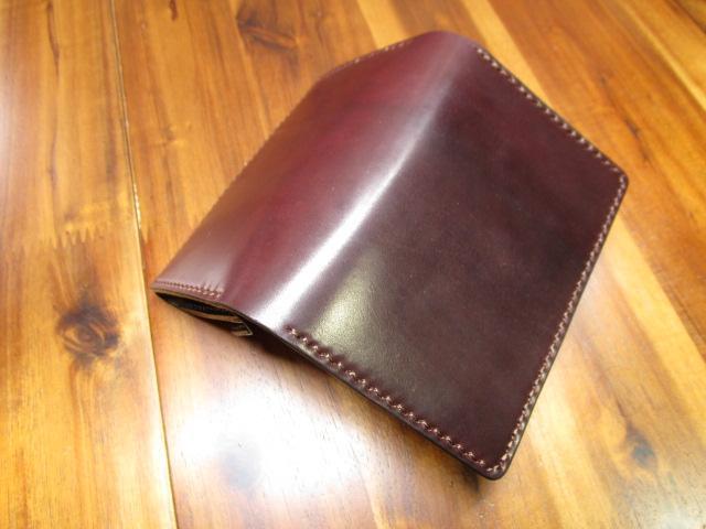 オーダー品　札入れ　コードバン