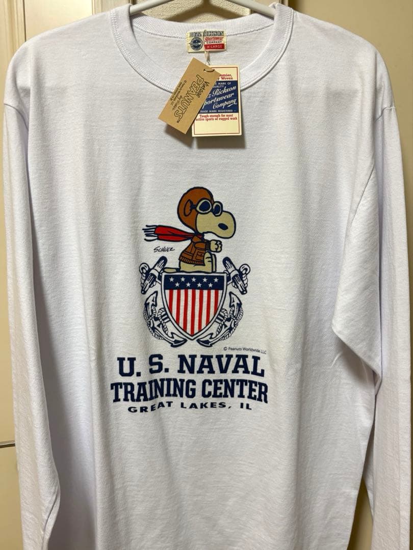 Buzz Rickson スヌーピー 長袖カットソー バズリクソン 東洋エンタXL LL BUZZ RICKSON