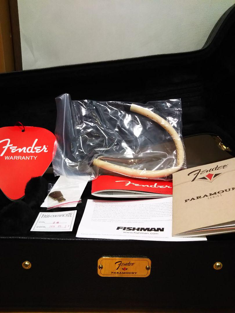正規品直輸入】 Fender オール単板 Fishmanピックアップ 3 paramount