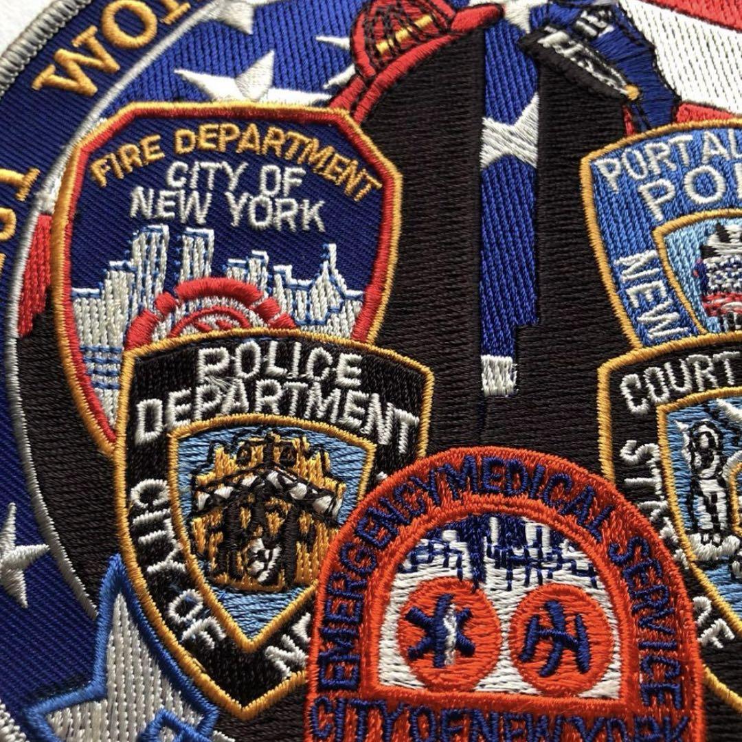 激レア　new york ニューヨーク　特大ワッペン　刺繍　ビンテージ
