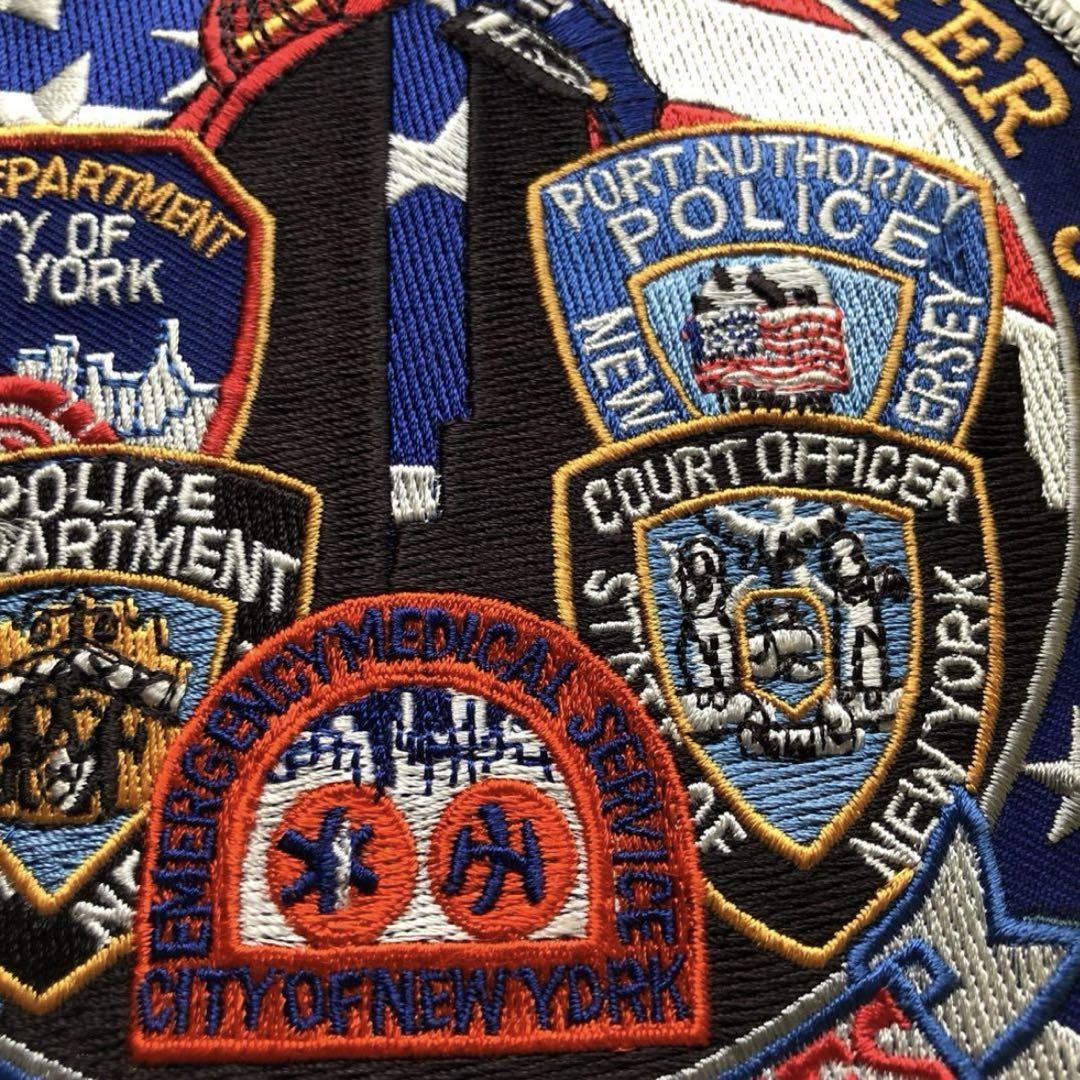 激レア　new york ニューヨーク　特大ワッペン　刺繍　ビンテージ