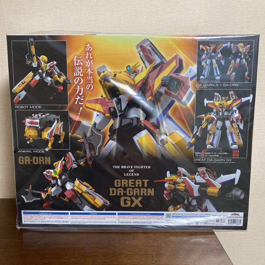 【元袋未開封】 伝説の勇者 ダ・ガーン THE合体 ガ・オーン フィギュア 伝説の勇者ダ・ガーン THE合体 ガ・オーン 可動フィギュア（再販