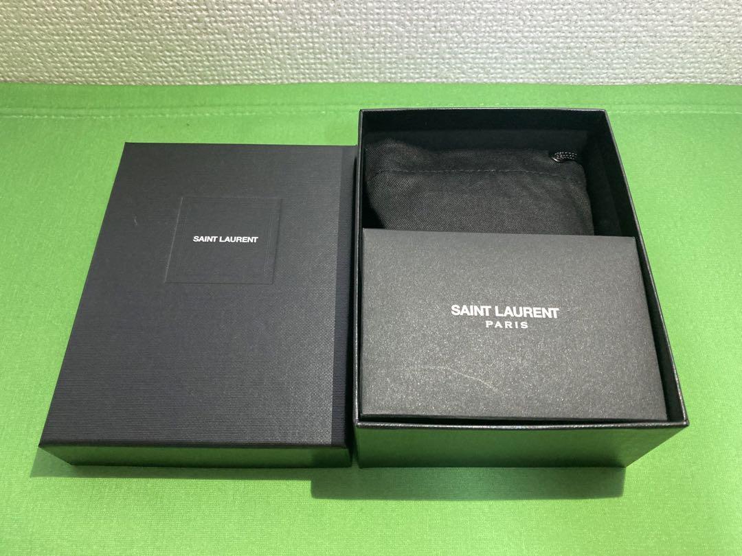 SAINT LAURENT サンローラン ドット 三つ折り財布 水玉 ウォレット