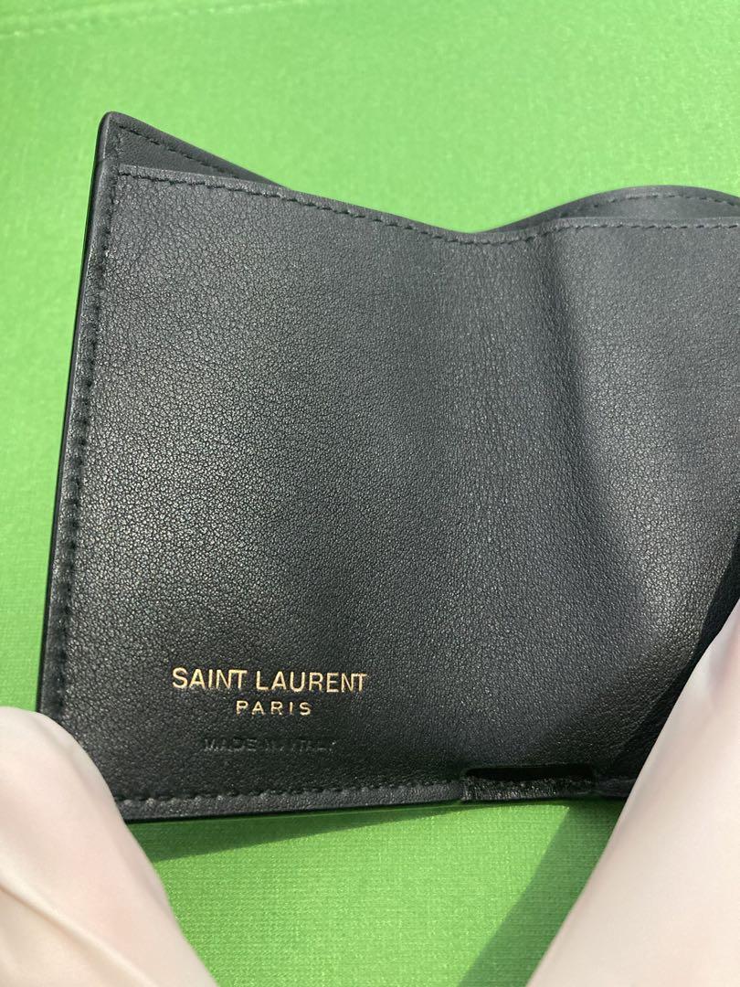 SAINT LAURENT サンローラン ドット 三つ折り財布 水玉 ウォレット