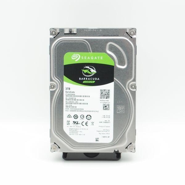 内蔵型ハードディスクドライブ Seagate BarraCuda 3TB 7200rpm CMR HDD