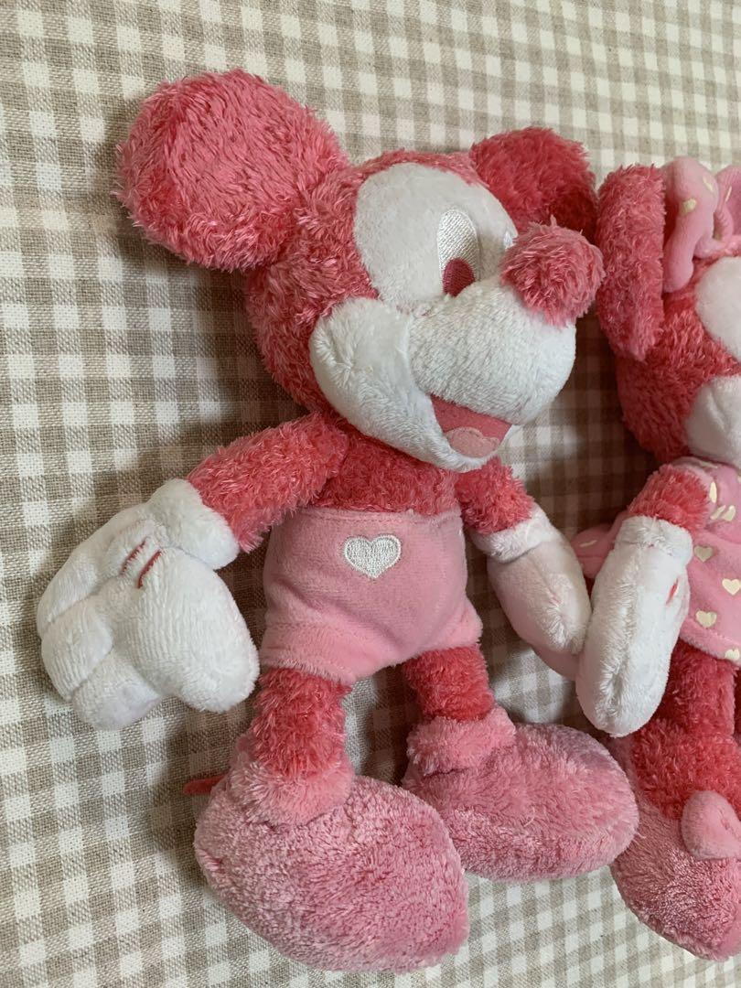 ディズニー ミッキー ミニー Disney ぬいぐるみ ピンク レア