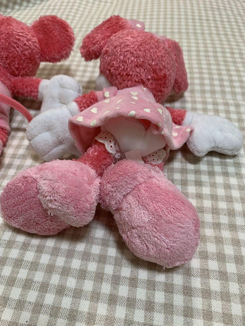 ディズニー ミッキー ミニー Disney ぬいぐるみ ピンク レア