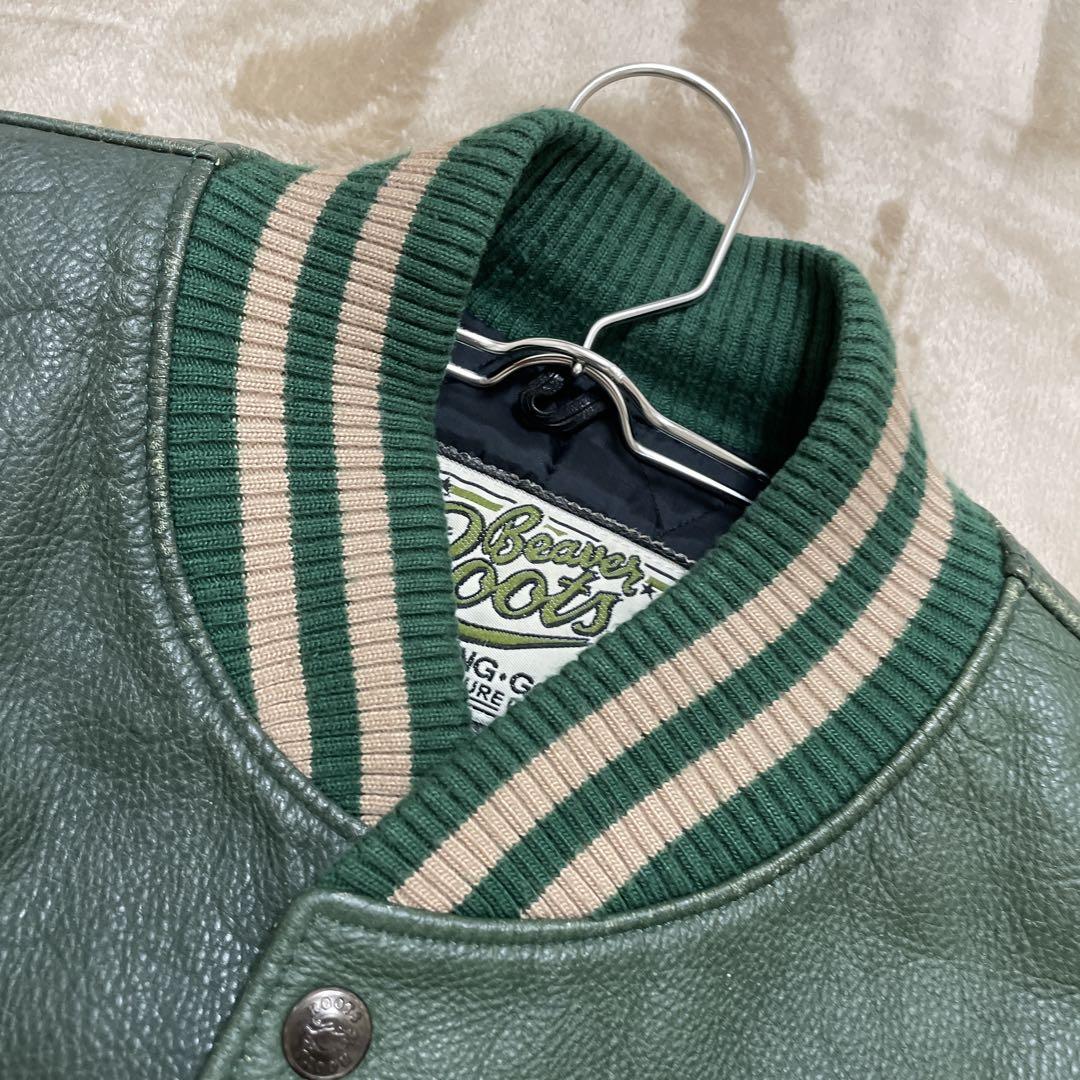 Beaver Roots vintage レザージャケット
