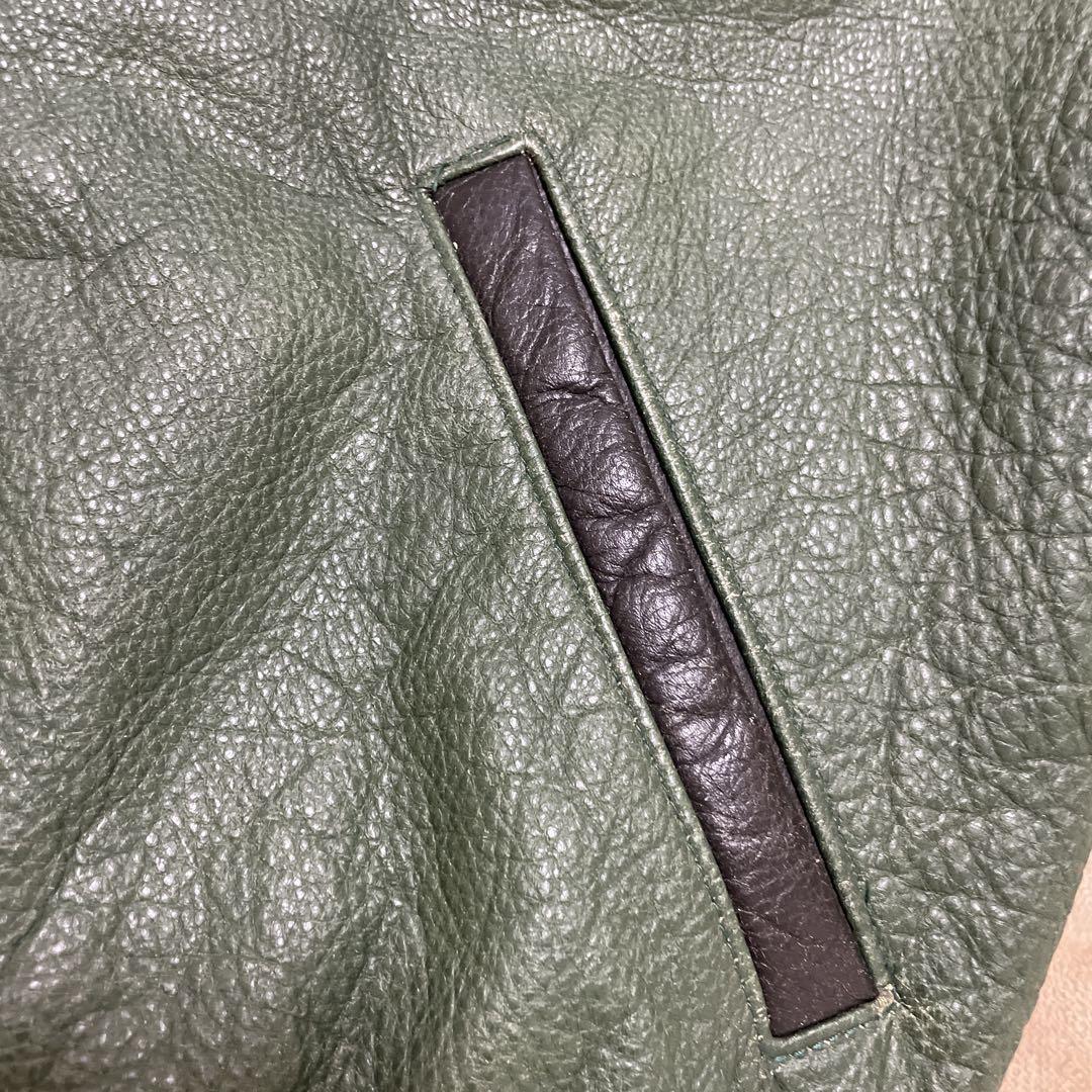 Beaver Roots vintage レザージャケット