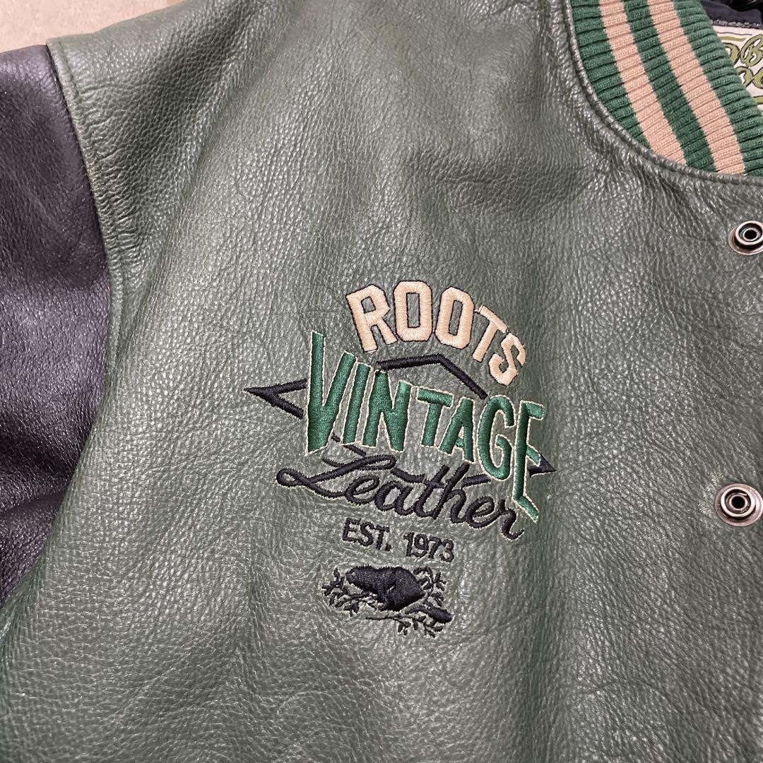 Beaver Roots vintage レザージャケット