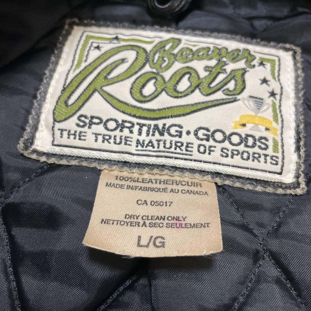 Beaver Roots vintage レザージャケット