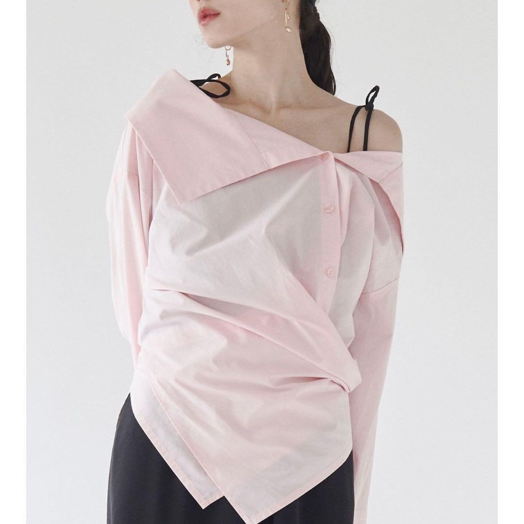 ラグナムーン ピンクシャツ ブラウス SIZE Lagunamoon