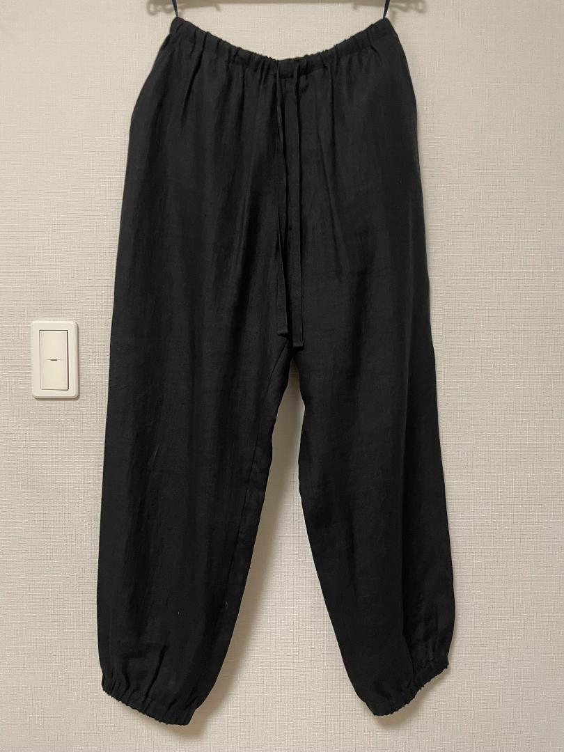 COMOLI 23SS カナパ ドローストリングパンツ サイズ1