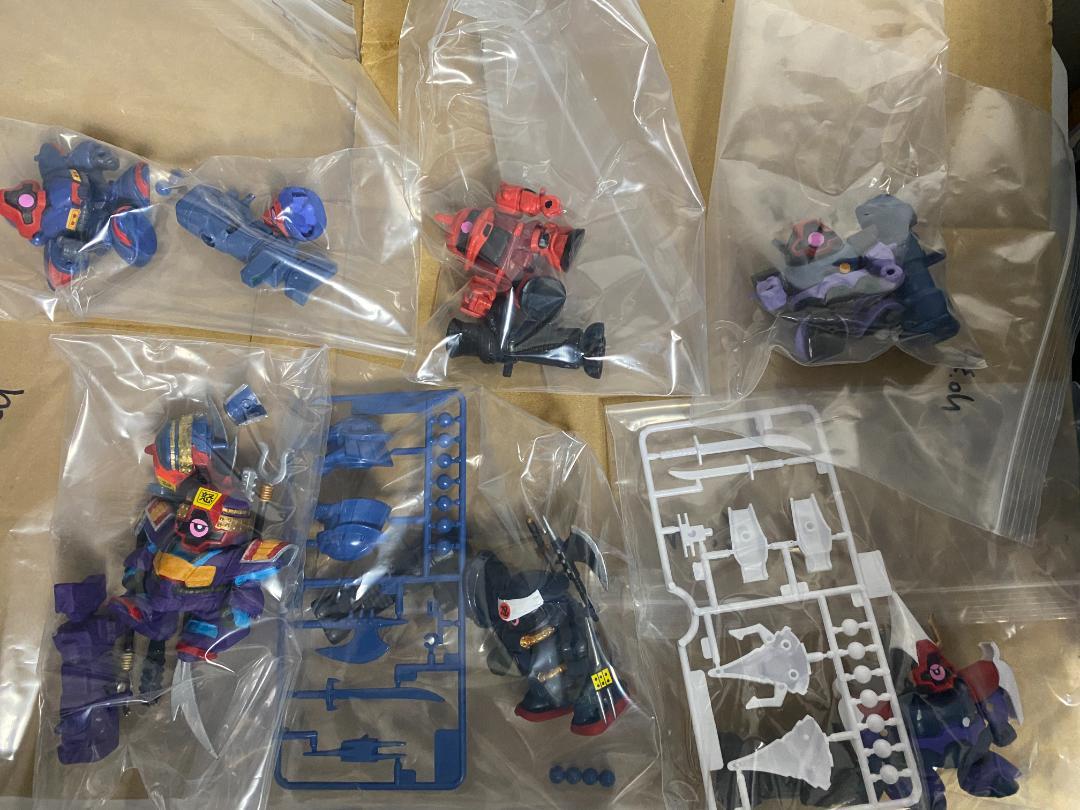 ジャンク・昔買って遊んで塗装済】SDガンダムBB戦士 複数体