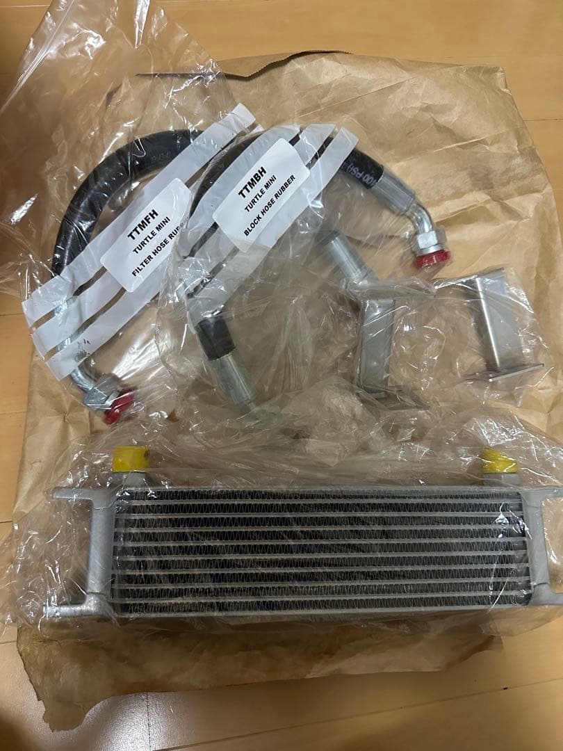 ローバーミニ　オイルクーラーキット　モカール10段　BMC オースチン　モーリス