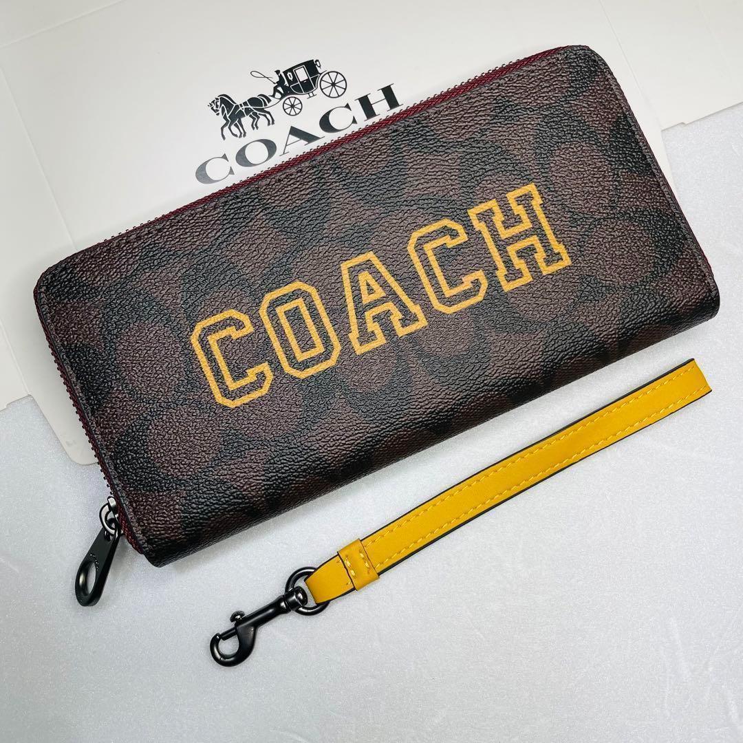Coach コーチ長財布レディースのブラウン色長財布新商品 - 長
