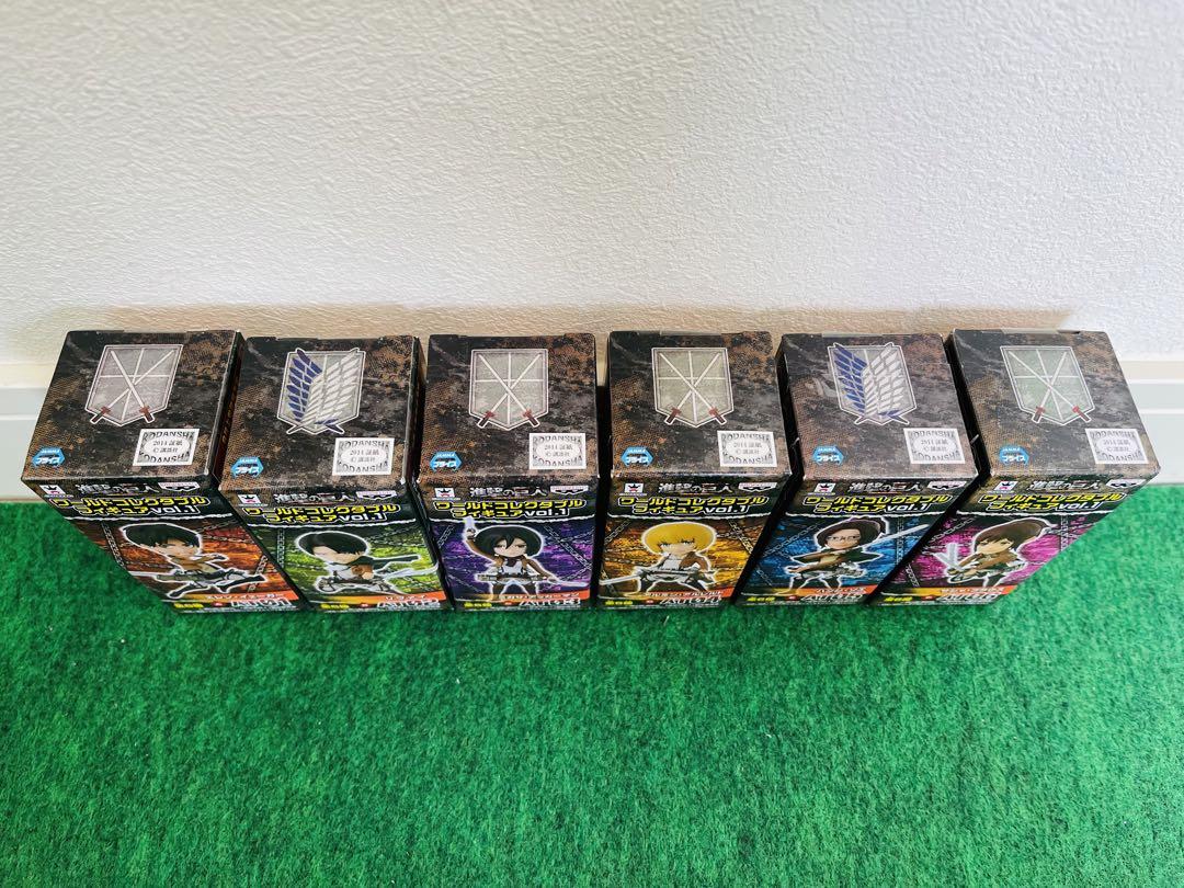 新品 進撃の巨人 ワールドコレクタブルフィギュア vol.1