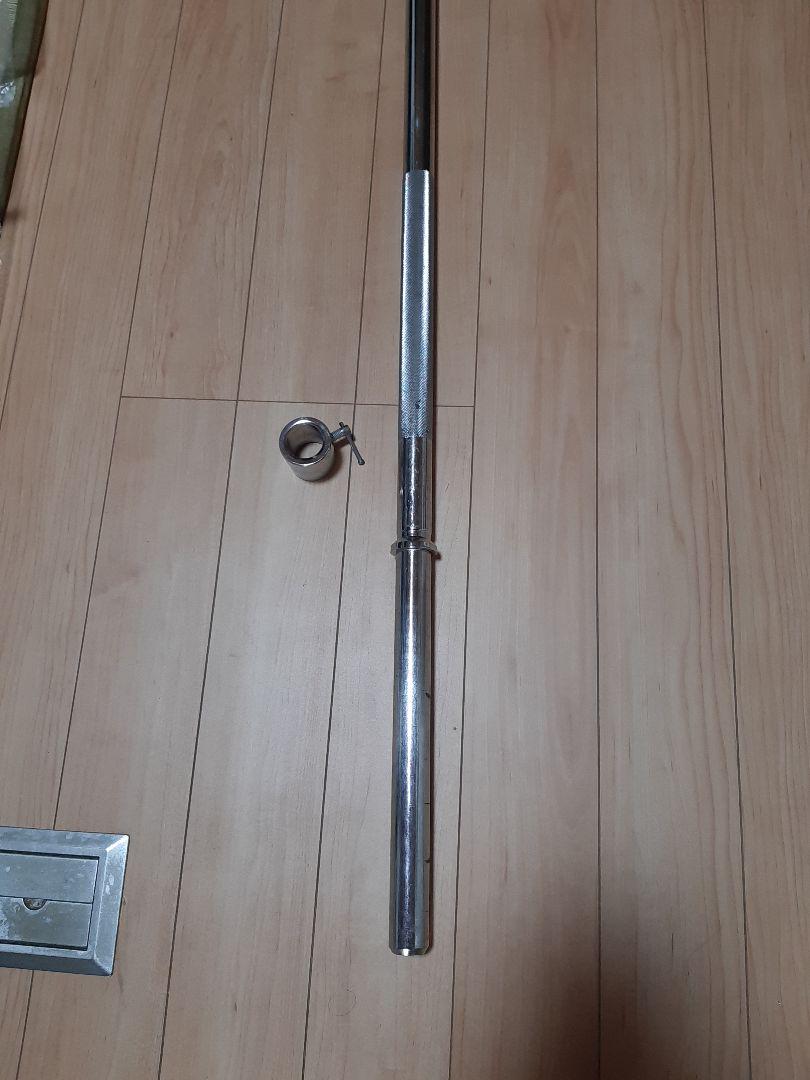 アイロテック バーベルシャフト 180cm 28ミリ シャフト　カラー付きです！ レギュラーバーベルシャフト180cm/ワイドグリップタイプ IROTEC