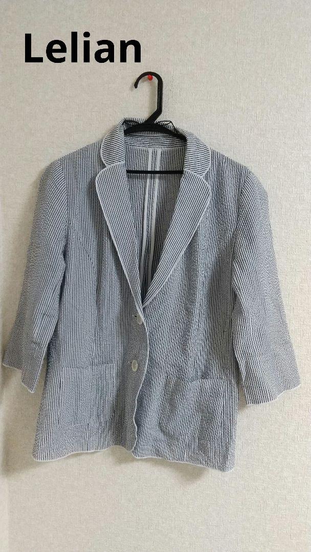 Leilian★シワ加工サマージャケット